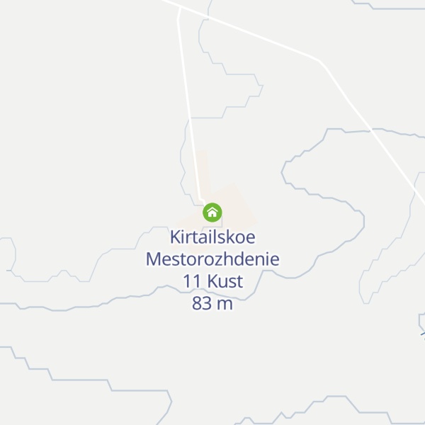 Map of Kirtailskoe Mestorozhdenie 11 Kust