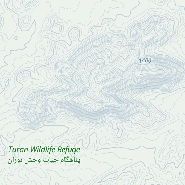 Map of Kūh-e Jenīd