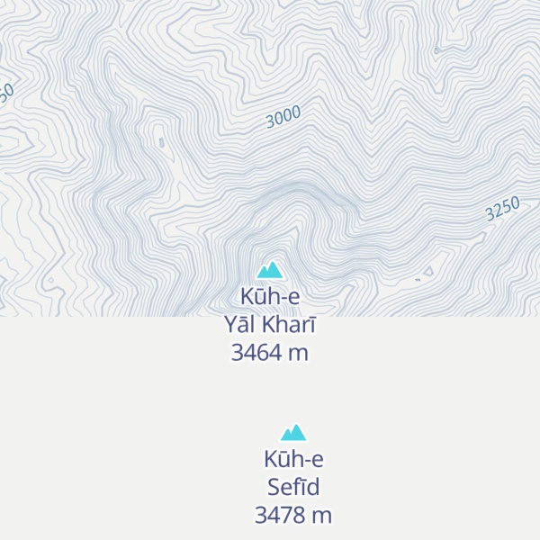 Map of Kūh-e Yāl Kharī