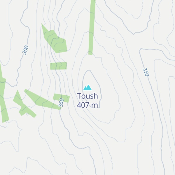 Map of Toush