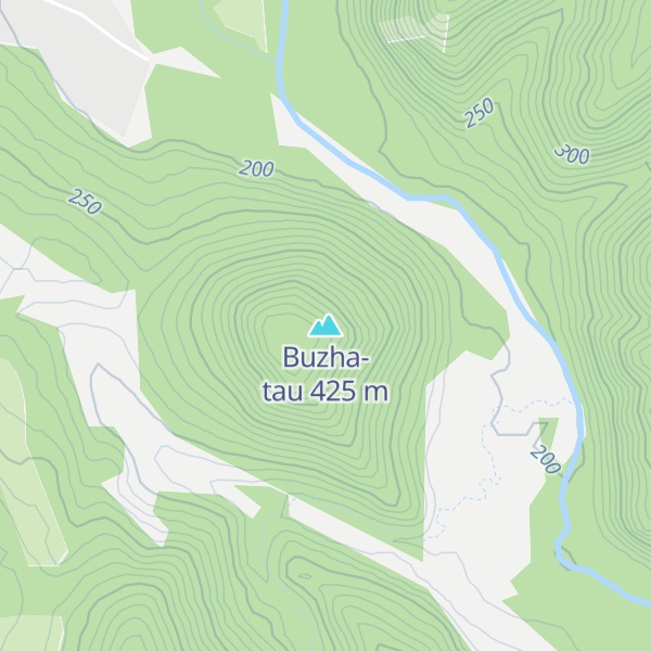 Map of Buzha-tau