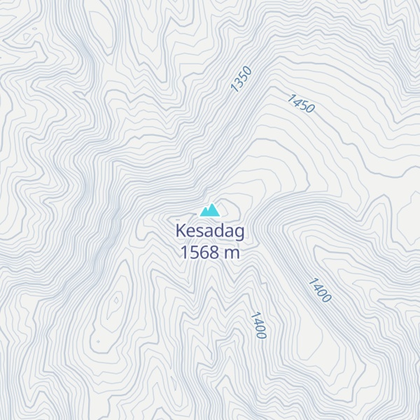Map of Kesadag