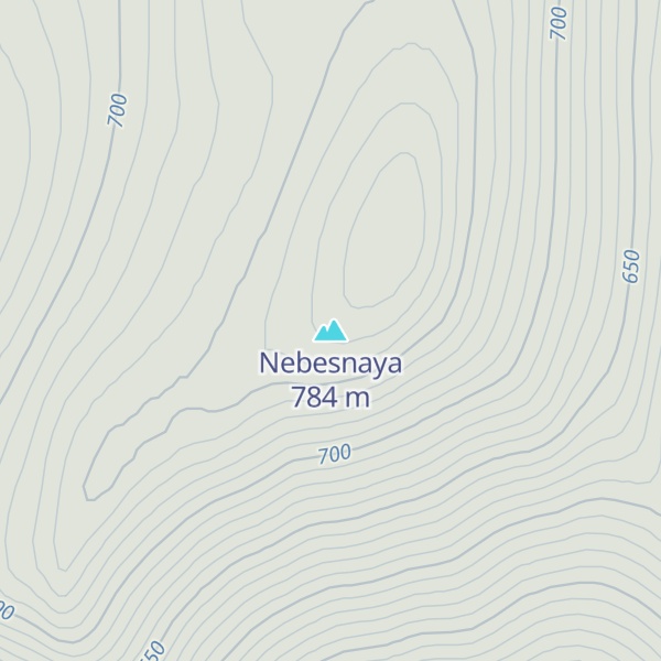 Map of Nebesnaya