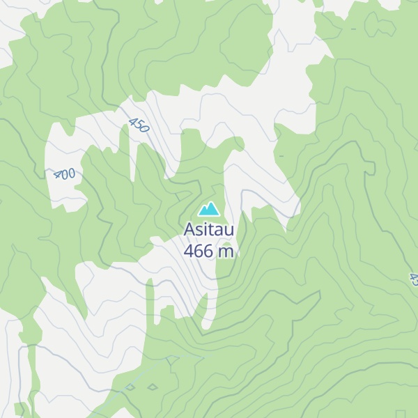 Map of Asitau