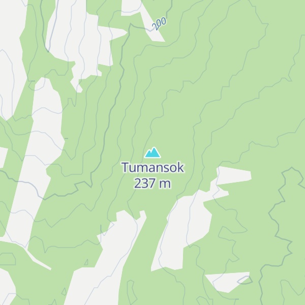 Map of Tumansok