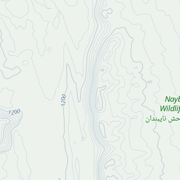 Map of Kūh Band-e Chāh Kūtū