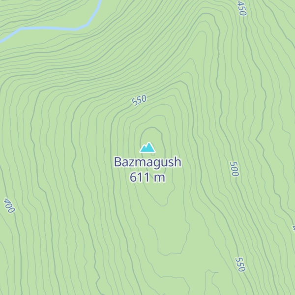 Map of Bazmagush