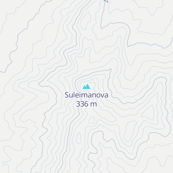 Map of Suleimanova