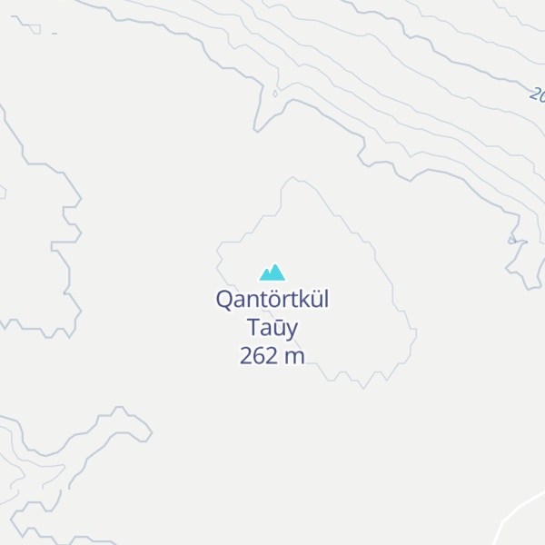 Map of Qantörtkül Taūy