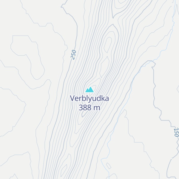 Map of Verblyudka