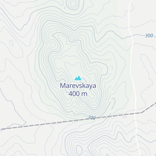 Map of Marevskaya