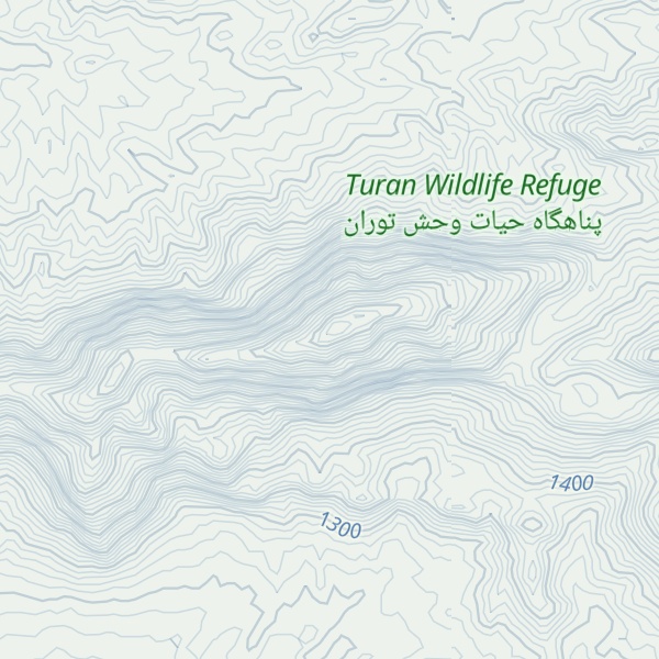 Map of Kūh-e Pūrang
