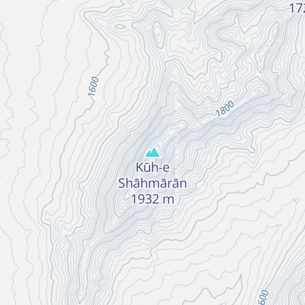 Map of Kūh-e Shāhmārān