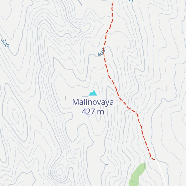 Map of Malinovaya