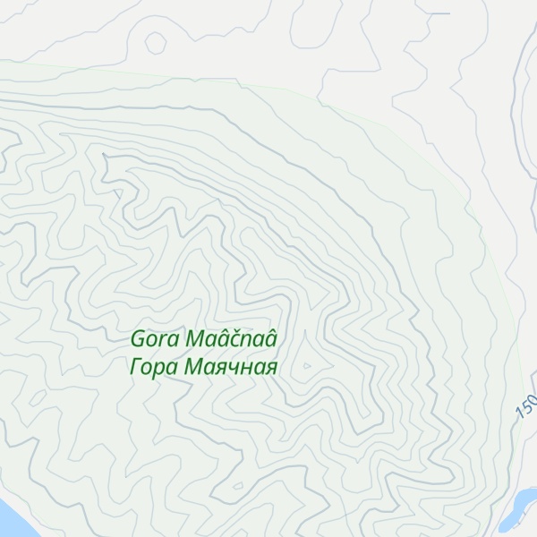 Map of Mayachnaya