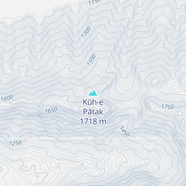 Map of Kūh-e Pātak
