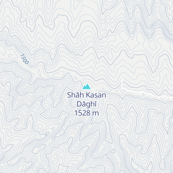 Map of Shāh Kasan Dāghī