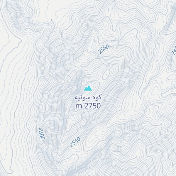 Map of کوه سوئیه