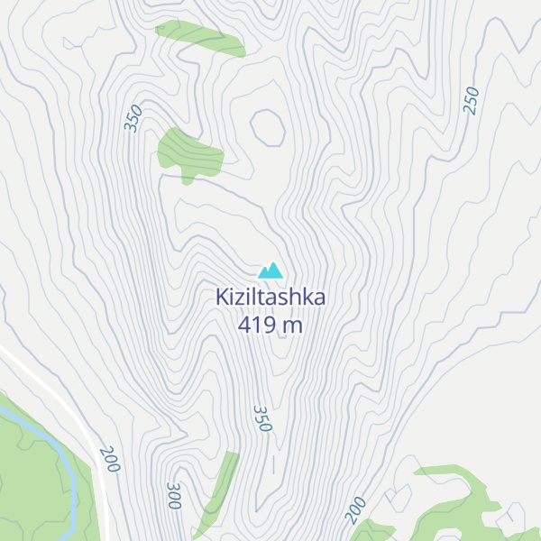 Map of Kiziltashka
