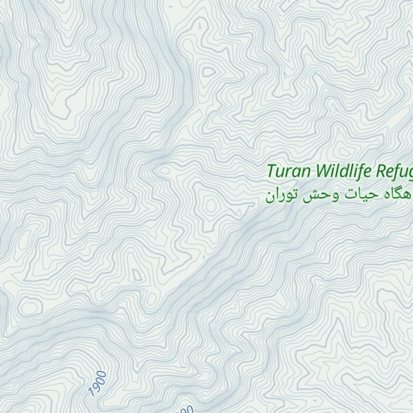 Map of Kūh-e Peyghambar