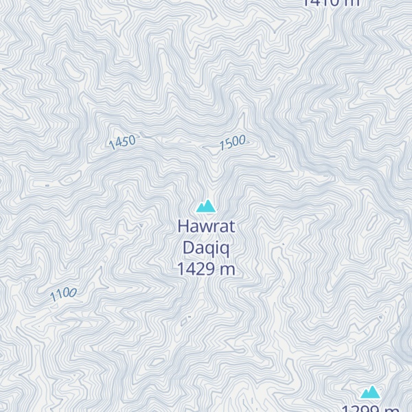 Map of Hawrat Daqiq