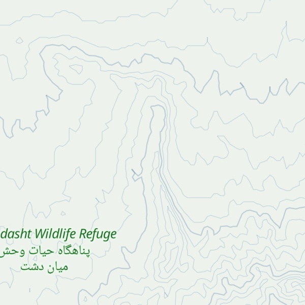 Map of Kūh-e Shotor Sang