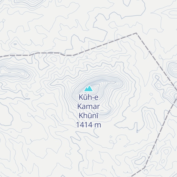 Map of Kūh-e Kamar Khūnī