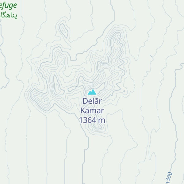 Map of Delār Kamar