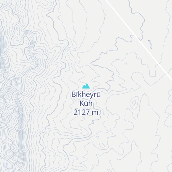 Map of Bīkheyrū Kūh