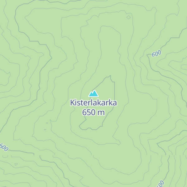 Map of Kisterlakarka