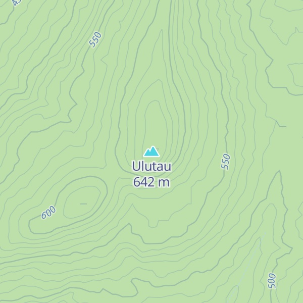 Map of Ulutau