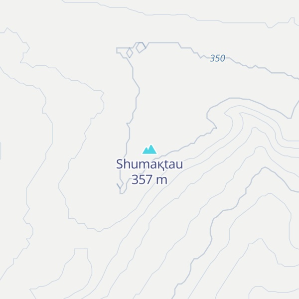 Map of Shumaқtau