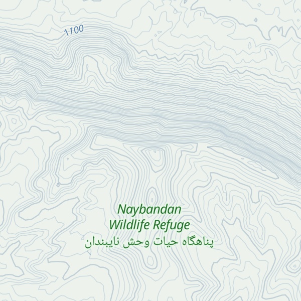 Map of Kūh-e Kambarī