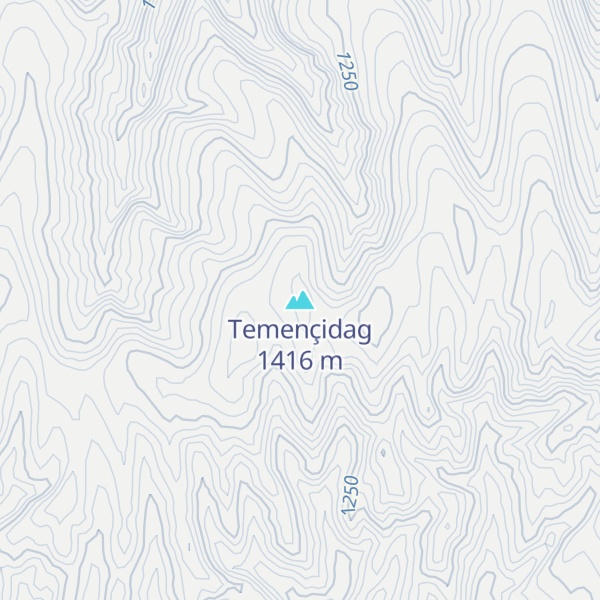 Map of Temençidag
