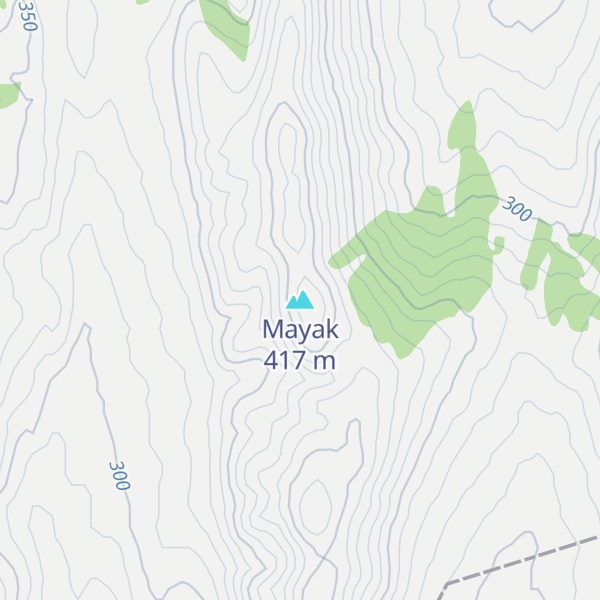 Map of Mayak