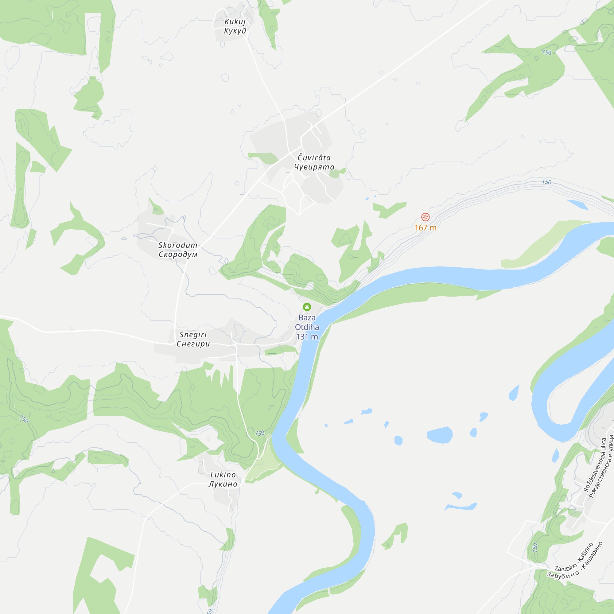 Baza Otdiha map