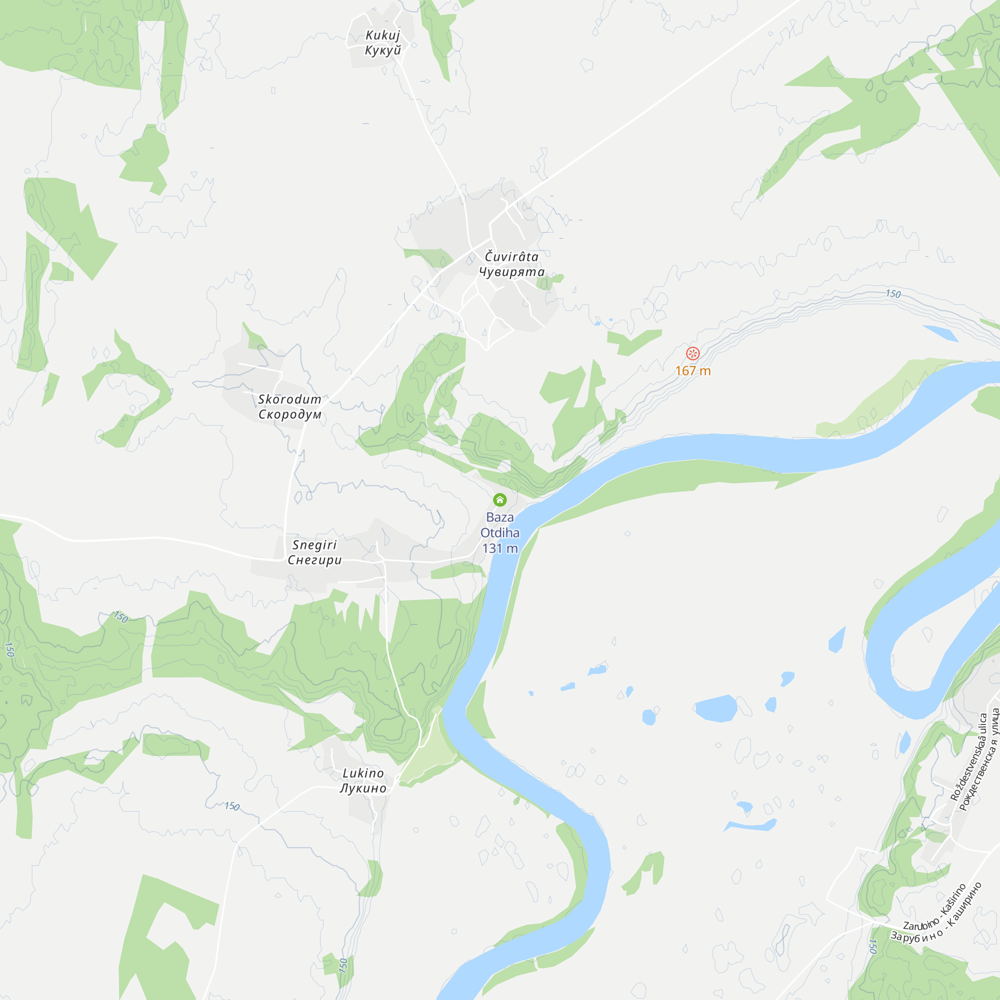 Baza Otdiha map