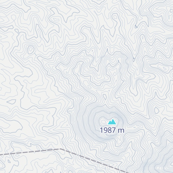 Map of Kūh-e Kamar Do Shākheh