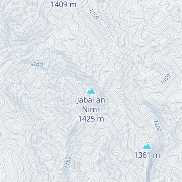 Map of Jabal an Nimr
