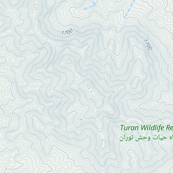 Map of Kūh-e Bozī