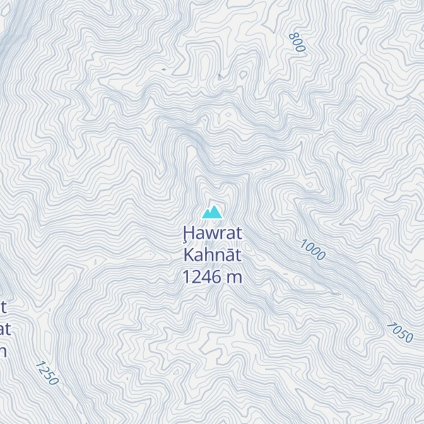 Map of Ḩawrat Kahnāt