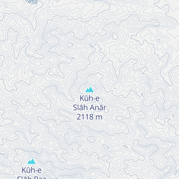 Map of Kūh-e Sīāh Anār