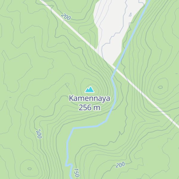 Map of Kamennaya
