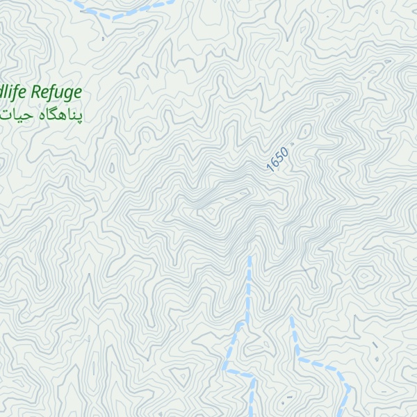 Map of Kūh-e Garmāb
