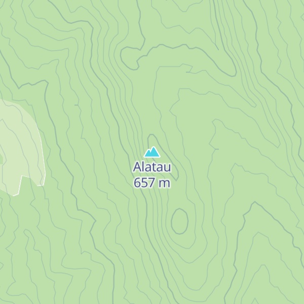 Map of Alatau