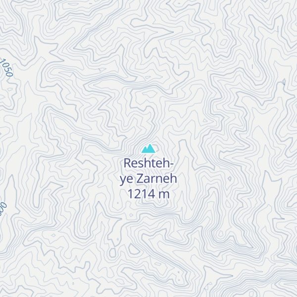 Map of Reshteh-ye Zarneh