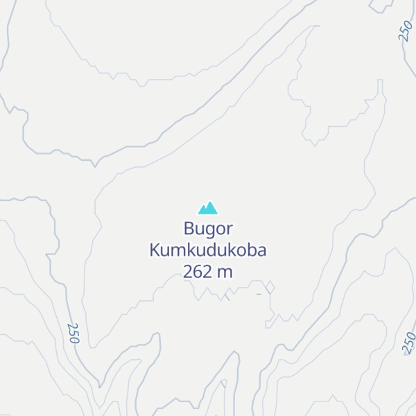 Map of Bugor Kumkudukoba