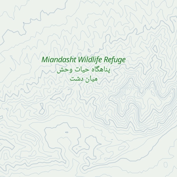 Map of Kūh-e Ḩasan Balūch