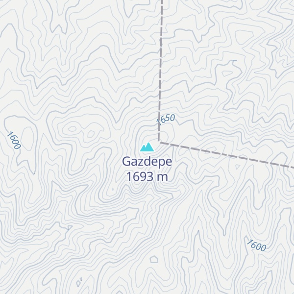 Map of Gazdepe