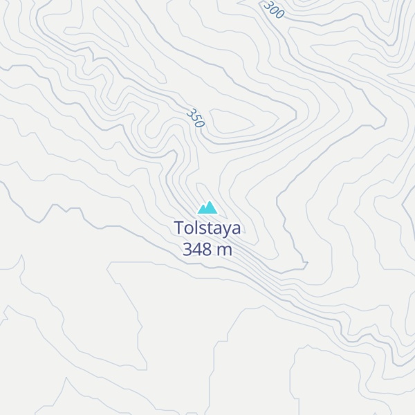 Map of Tolstaya